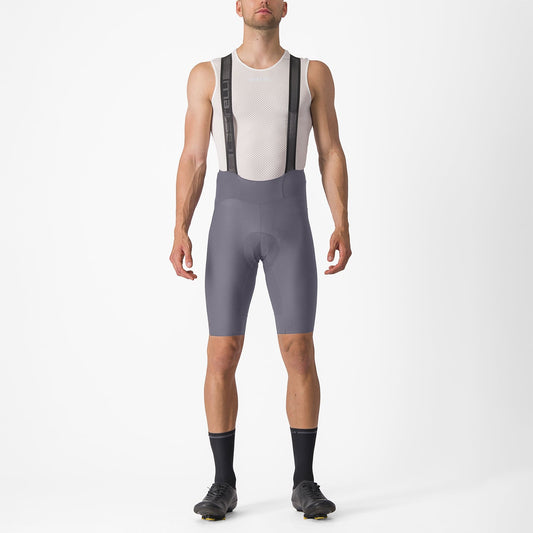 CASTELLI ESPRESSO Bib Short Smoke Grey