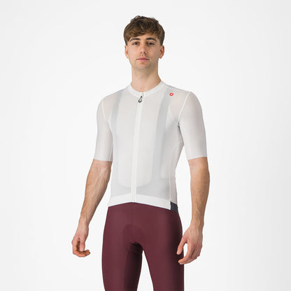 Maillot CASTELLI ESPRESSO Mangas Curtas Branco