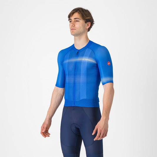 CASTELLI CLIMBER'S A/C Camisola de manga curta azul