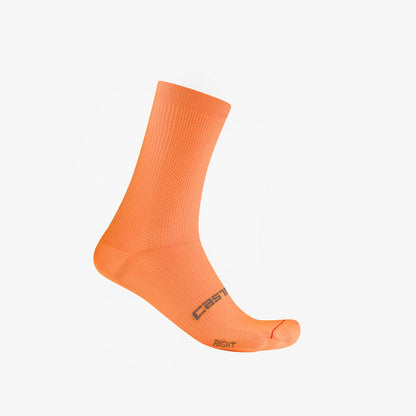Meias CASTELLI ESPRESSO 18 Laranja