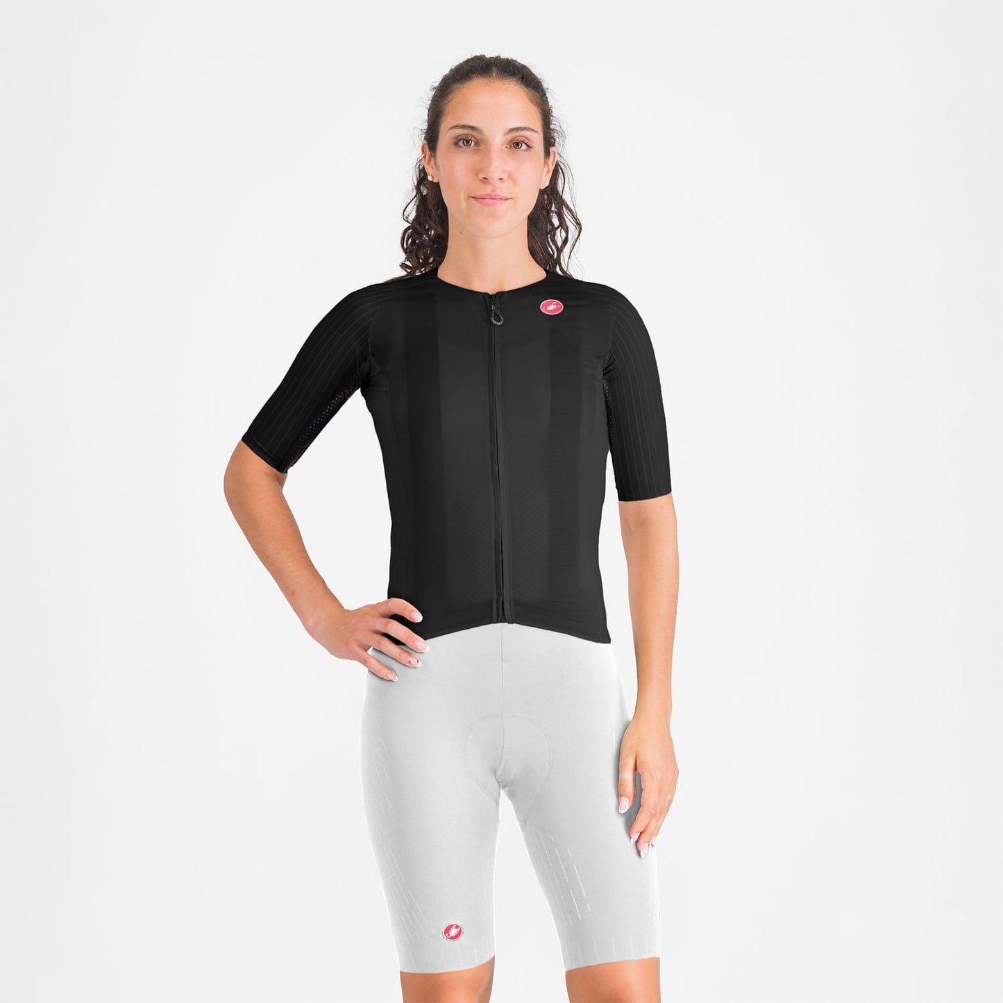 CASTELLI FREE AERO RACE S Bib Tight branco para mulher