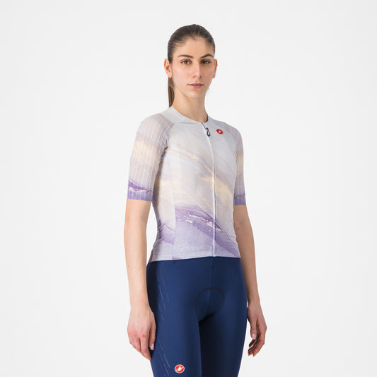 CASTELLI AERO PRO 8S Camisola de manga curta para mulher Multicolor