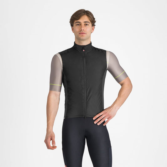 Casaco sem mangas CASTELLI FLY DIRECT Preto