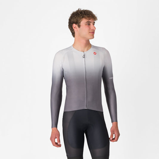 Camisola de manga comprida CASTELLI UPF Cinzento