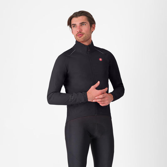 Casaco CASTELLI EMERGENCY 3 RAIN Preto