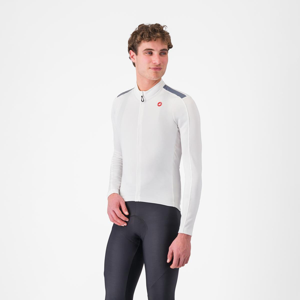 CASTELLI PURO 4 Manga comprida Jersey marfim