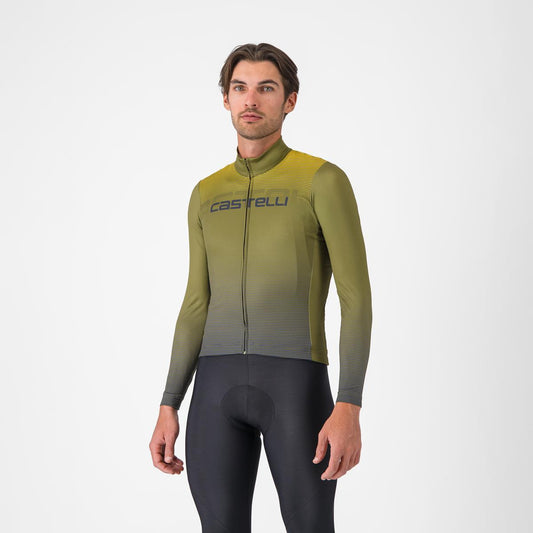 CASTELLLI APICE THERMAL Camisola de manga comprida Azul/Mango Mojito