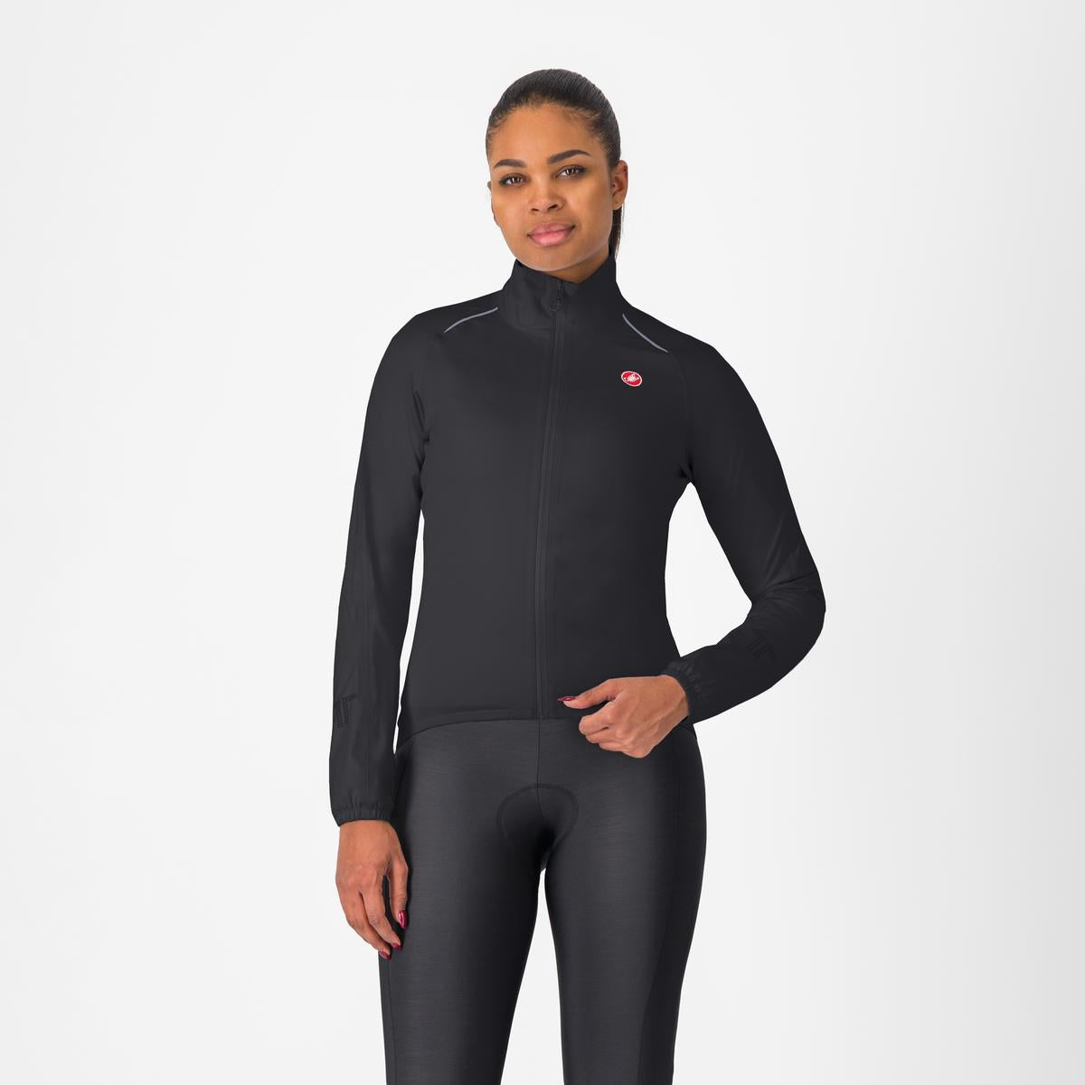 CASTELLI EMERGENCY 3 RAIN Jacket Mulher Preto