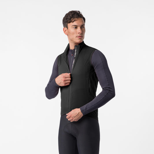 Colete CASTELLI TRANSITION AIR preto - vista de frente