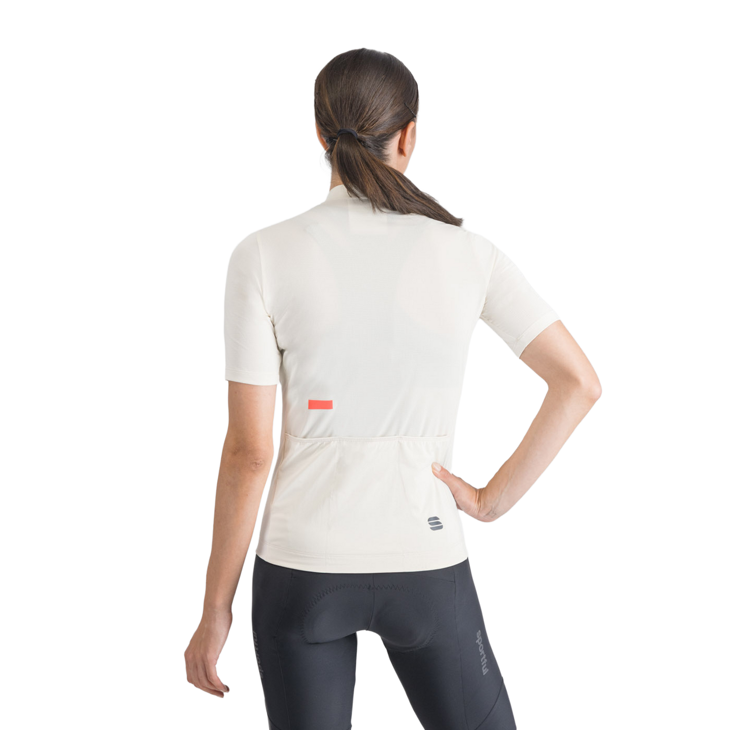 Camisola de manga curta SPORTFUL CLASSIC para mulher Creme