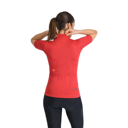 Maillot SPORTFUL CLASSIC Mangas Curtas Mulher Vermelho