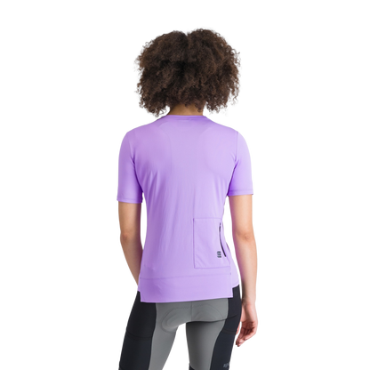Maillot SPORTFUL SUPERGIARA TEE Mangas Curtas Feminino Violeta