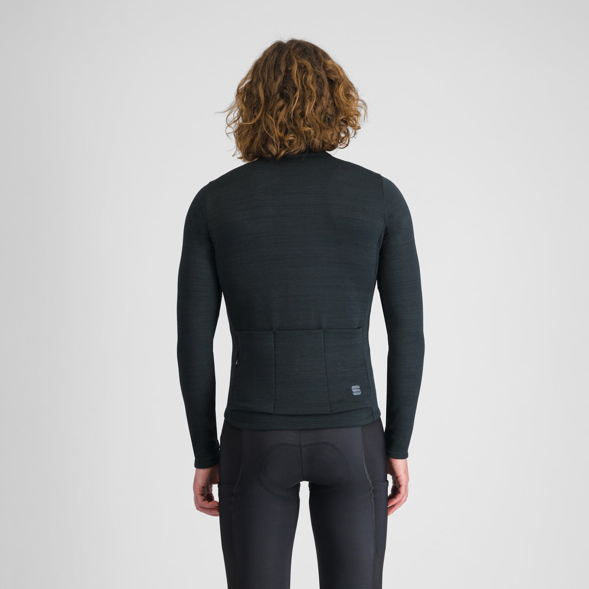 Camisola SPORTFUL Supergiara de lã de manga comprida preta