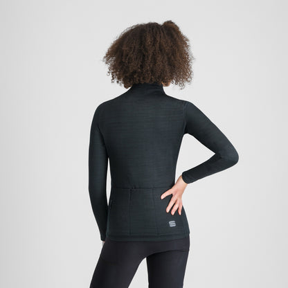 Camisola SPORTFUL SUPERGIARA WOOL de manga comprida para mulher preta