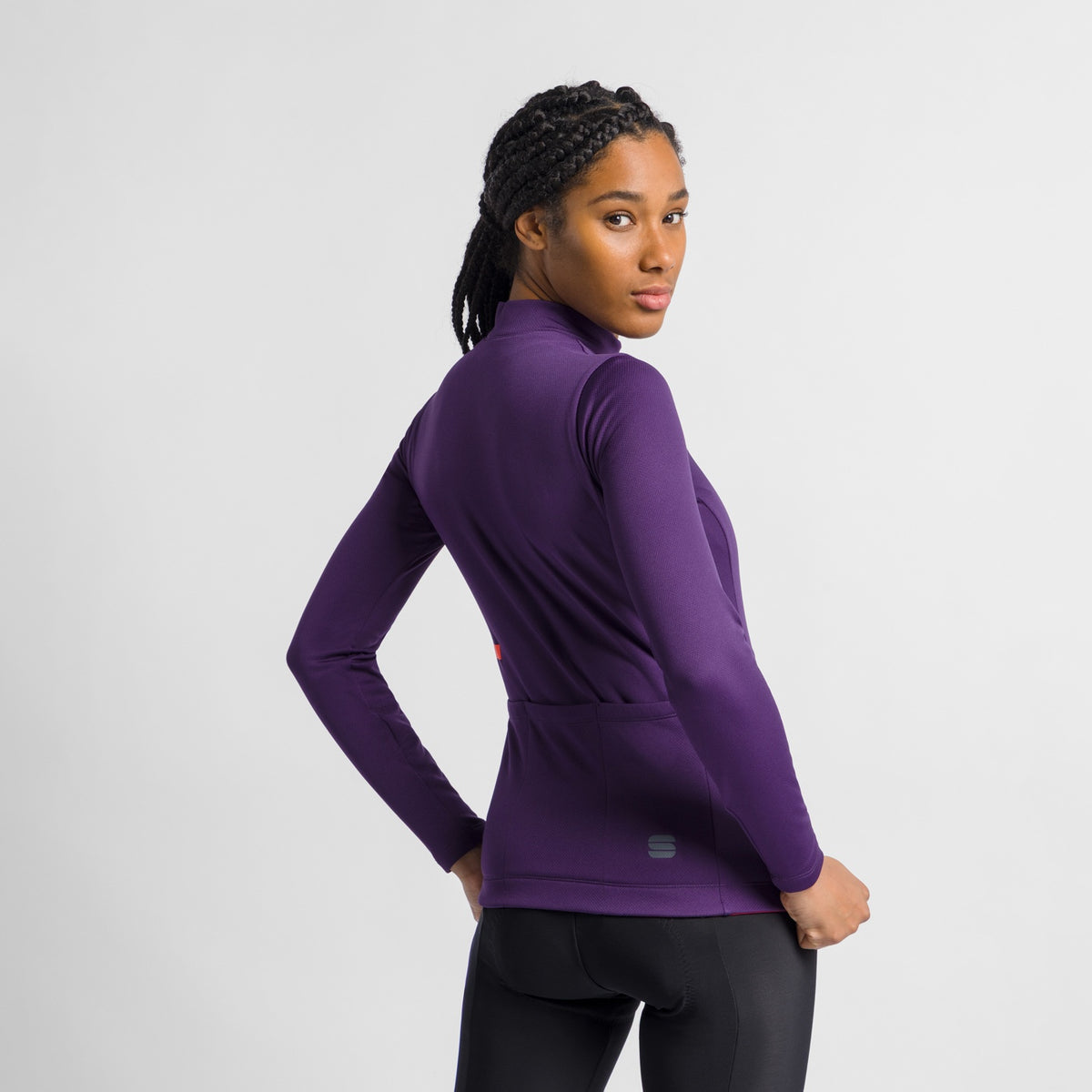 Camisola SPORTFUL CLASSIC de manga comprida para mulher violeta