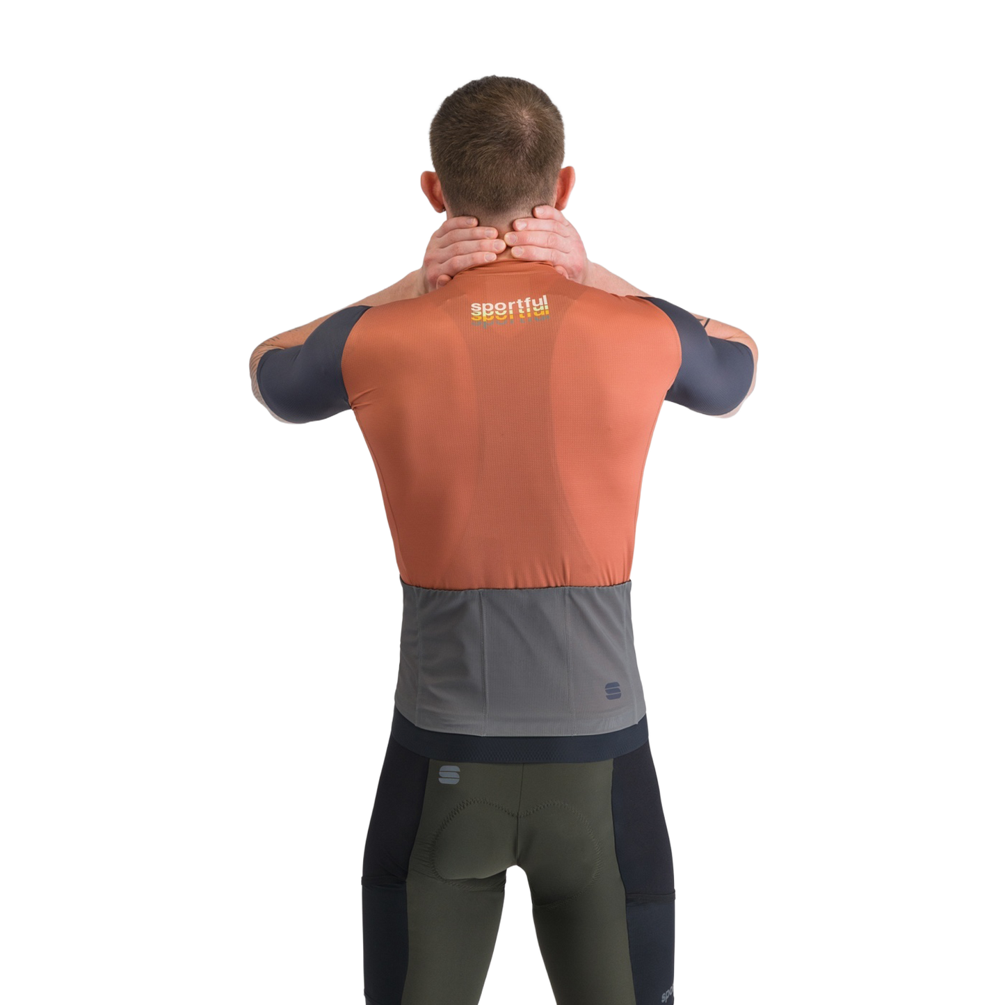 SPORTFUL SUPERGIARA 2 LOGO Jersey de manga curta Laranja