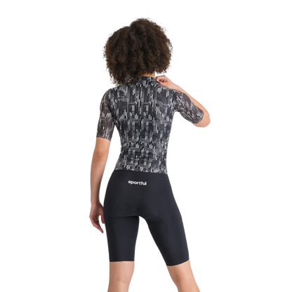 Combinação SPORTFUL G-SUIT Mangas Curtas Mulher Preto/Branco