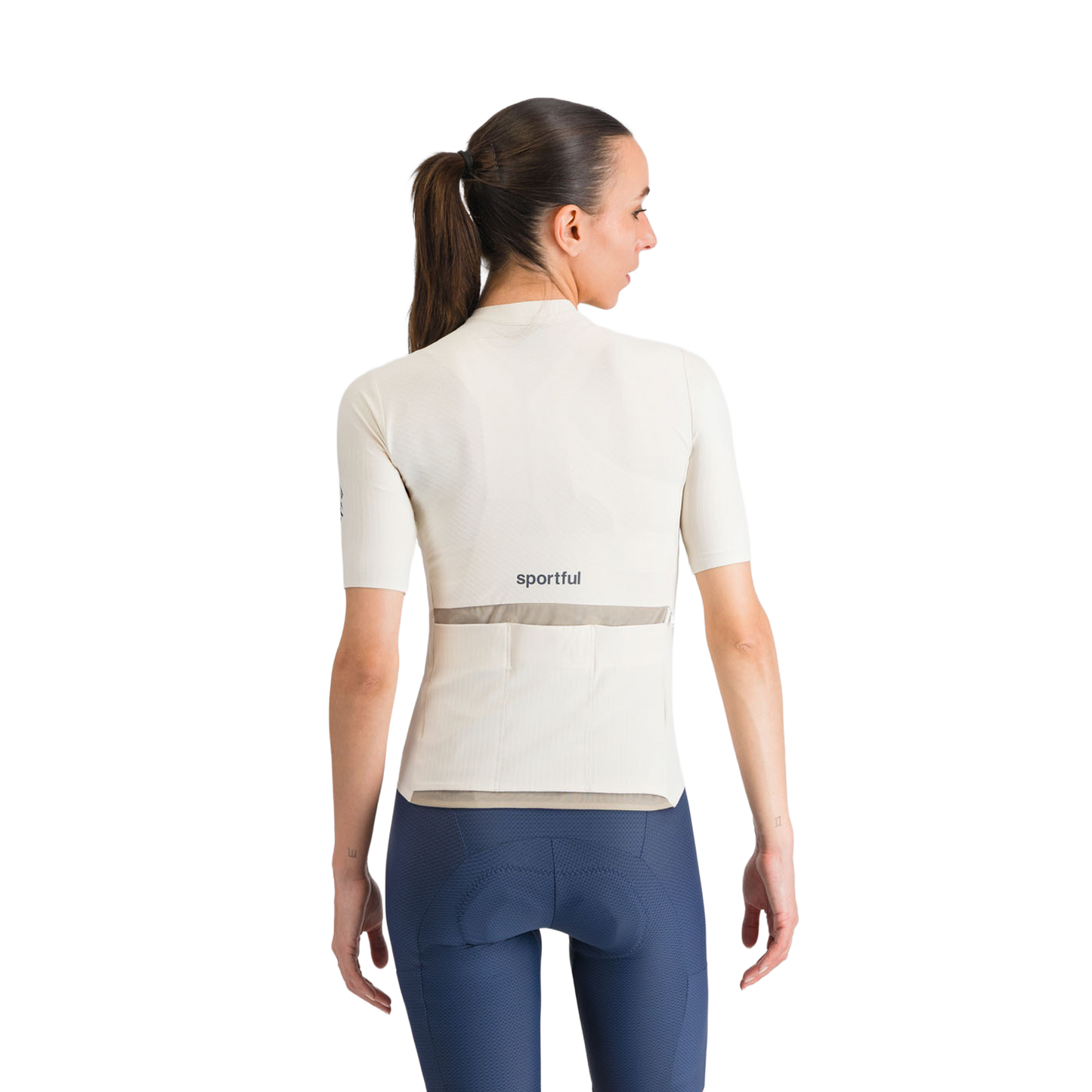 Camisola de manga curta SPORTFUL HYPEREPIC para mulher Creme