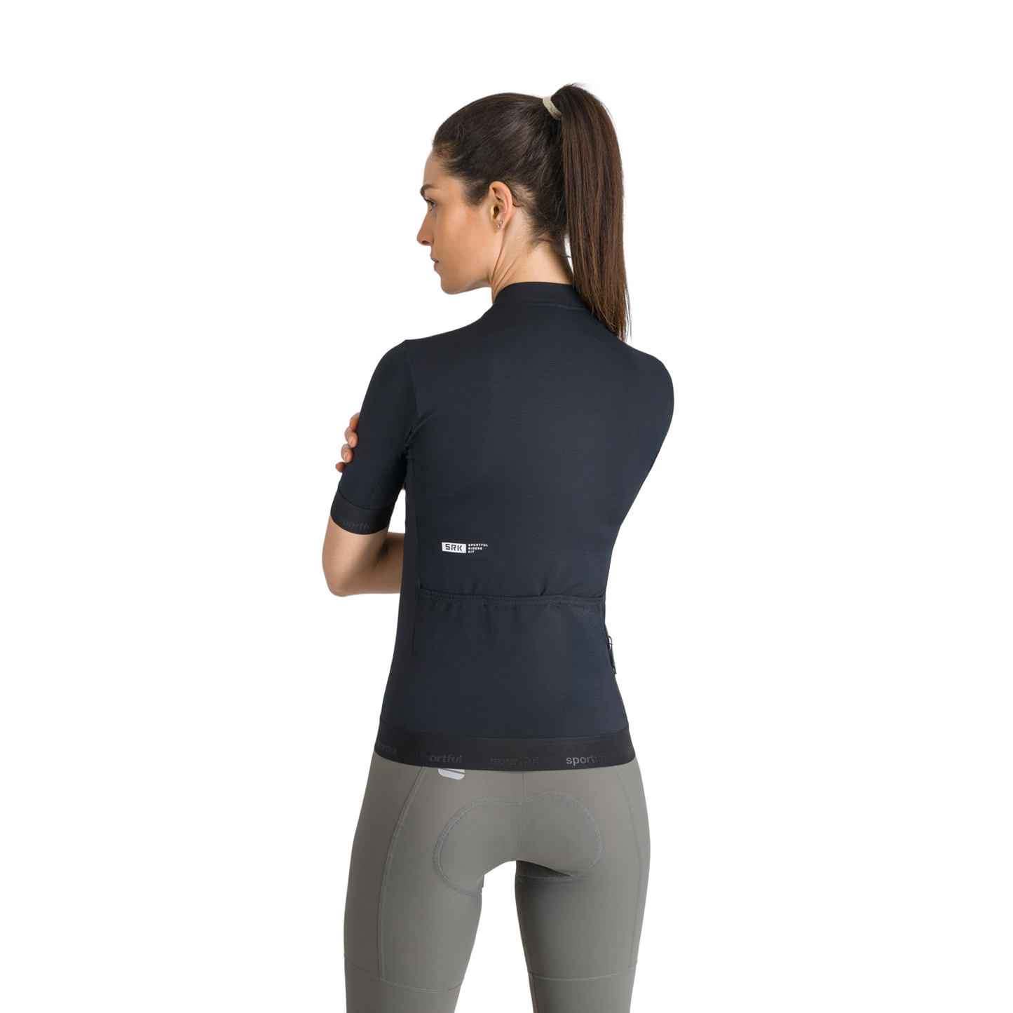 SPORTFUL SRK 2Camisola curta para mulher Preto