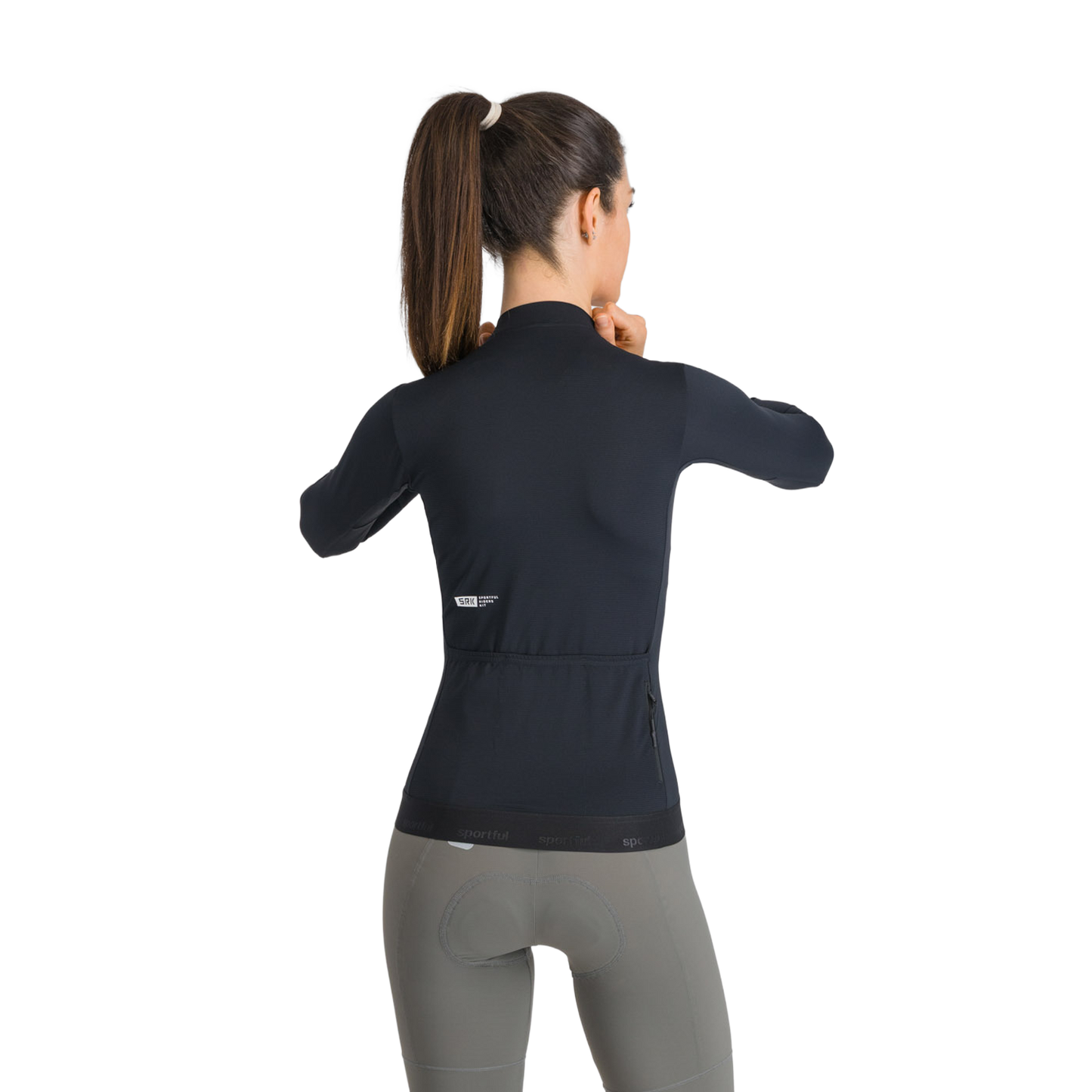 SPORTFUL SRK Camisola de manga comprida para mulher Preto
