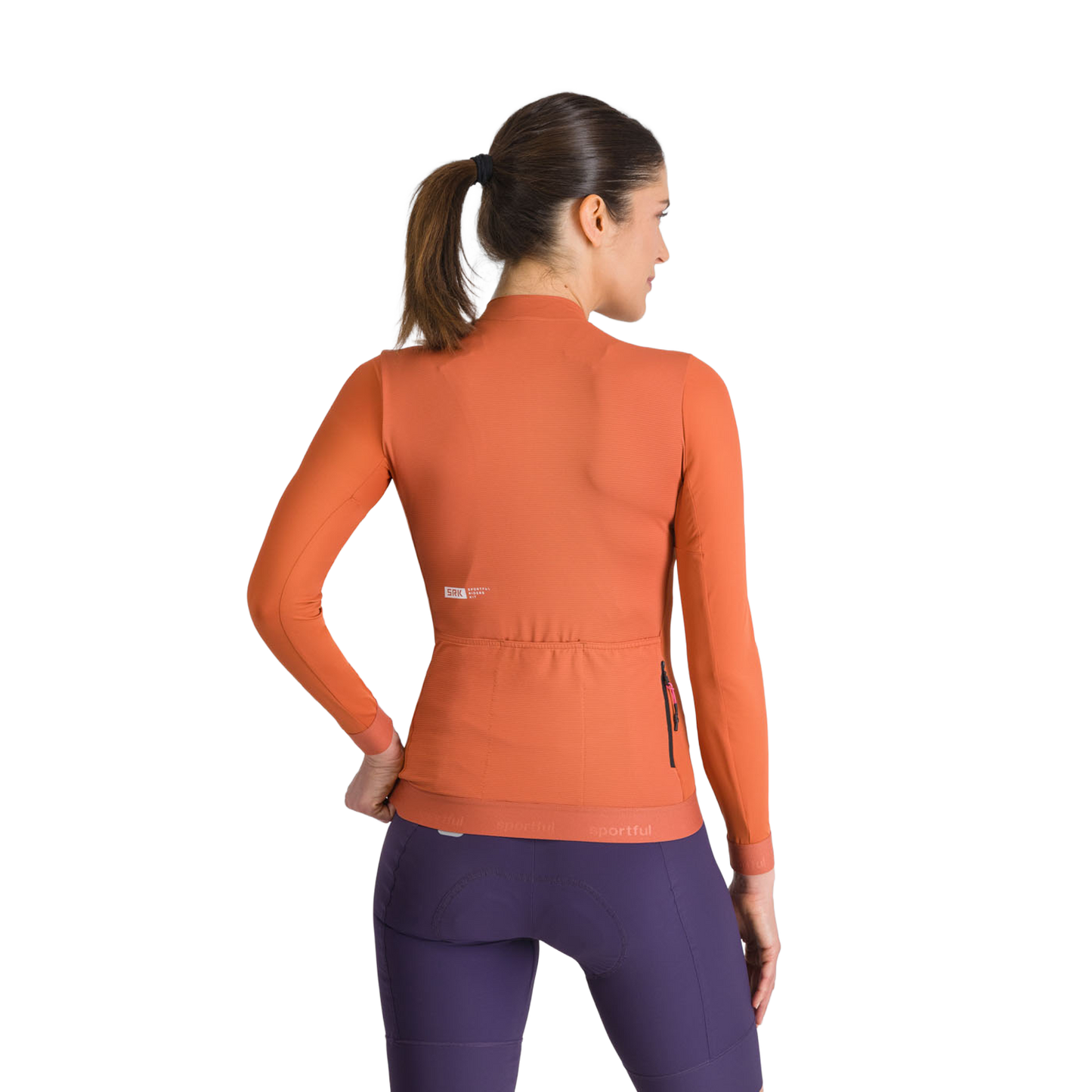 Camisola de manga comprida laranja SPORTFUL SRK para mulher