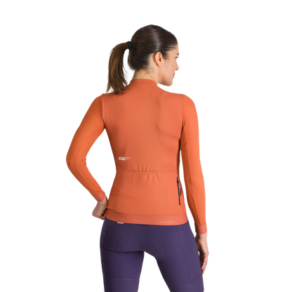 Camisola SPORTFUL SRK Mangas Compridas Mulher Laranja