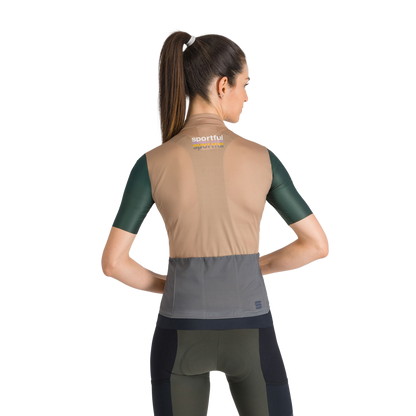 Maillot SPORTFUL SUPERGIARA 2 LOGO Mangas Curtas Mulher Castanho
