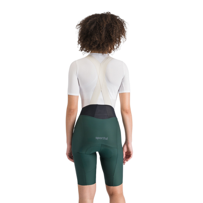 Calção Curto com Suspensórios SPORTFUL LTD 2 Feminino Caqui
