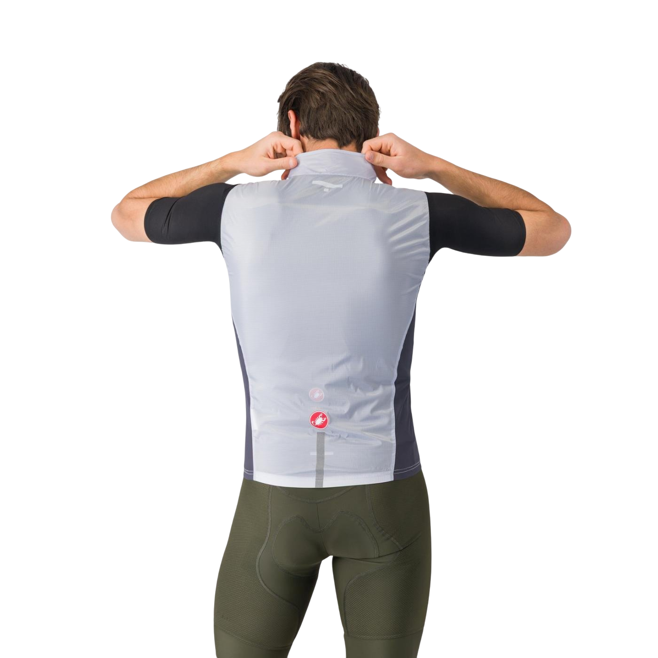 Casaco sem mangas CASTELLI SQUADRA STRETCH Cinzento