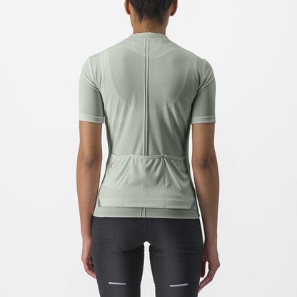 Maillot CASTELLI ANIMA 4 Senhora Mangas Curtas Verde
