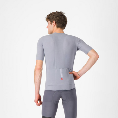 Maillot CASTELLI PREMIO EVO Mangas Curtas Cinzento