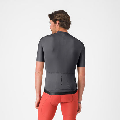 Maillot CASTELLI ESPRESSO 2 Mangas Curtas Cinzento