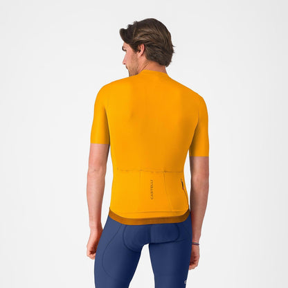 Camisola CASTELLI ESPRESSO 2 Mangas Curtas Laranja