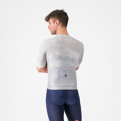Maillot CASTELLI CLIMBER'S A/C Mangas Curtas Cinzento 2026