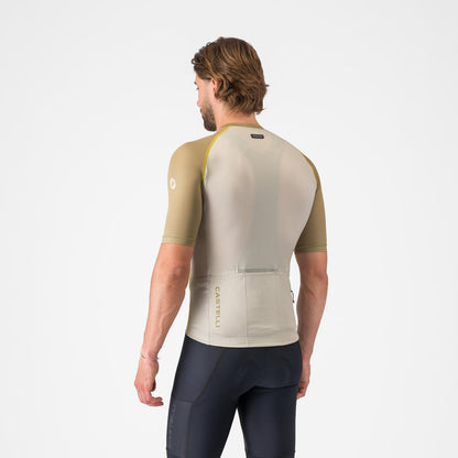 Jersey CASTELLI UNLIMITED ENDURANCE 3 Bege/Caqui