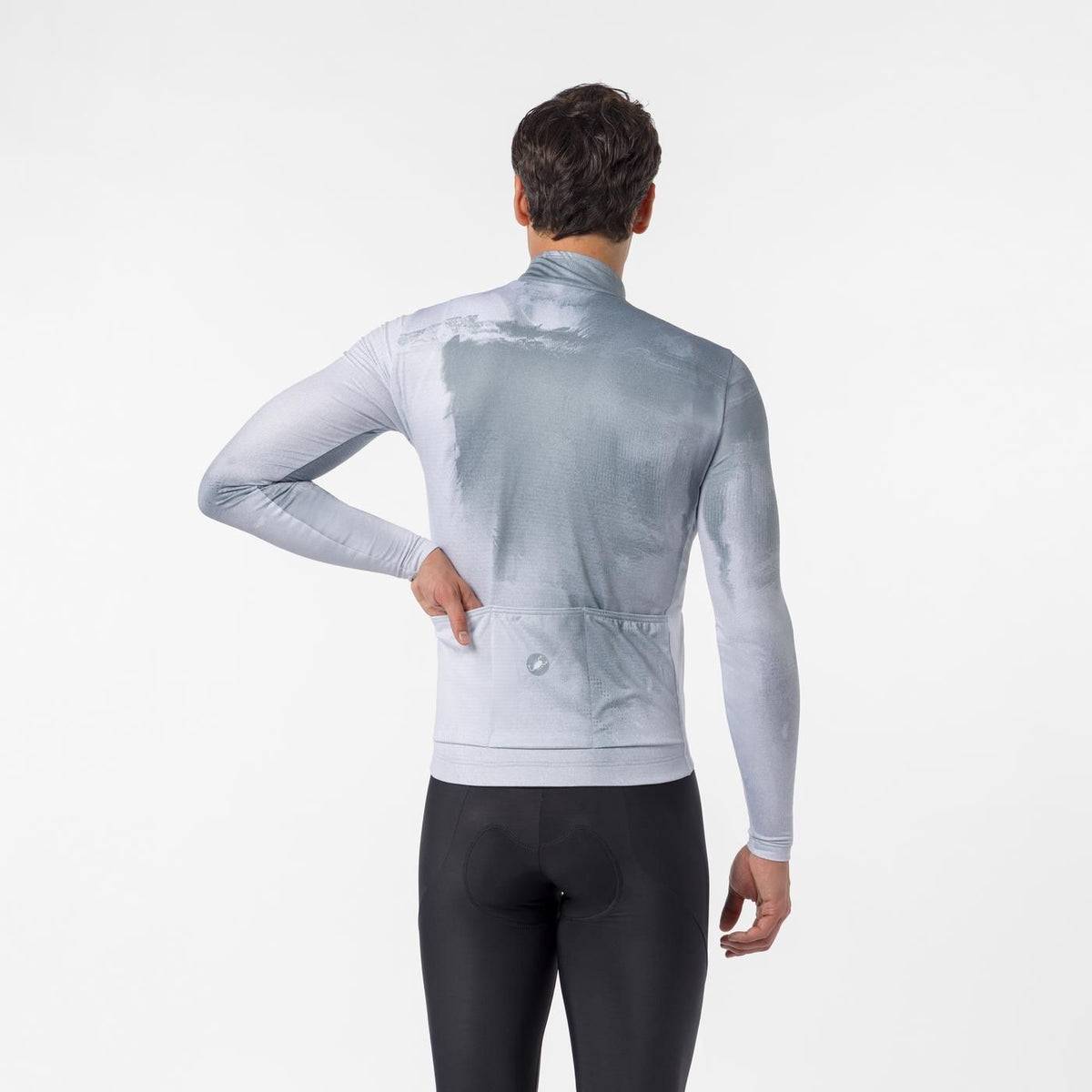Camisola CASTELLI NEBULA THERMAL Mangas Compridas Cinzento