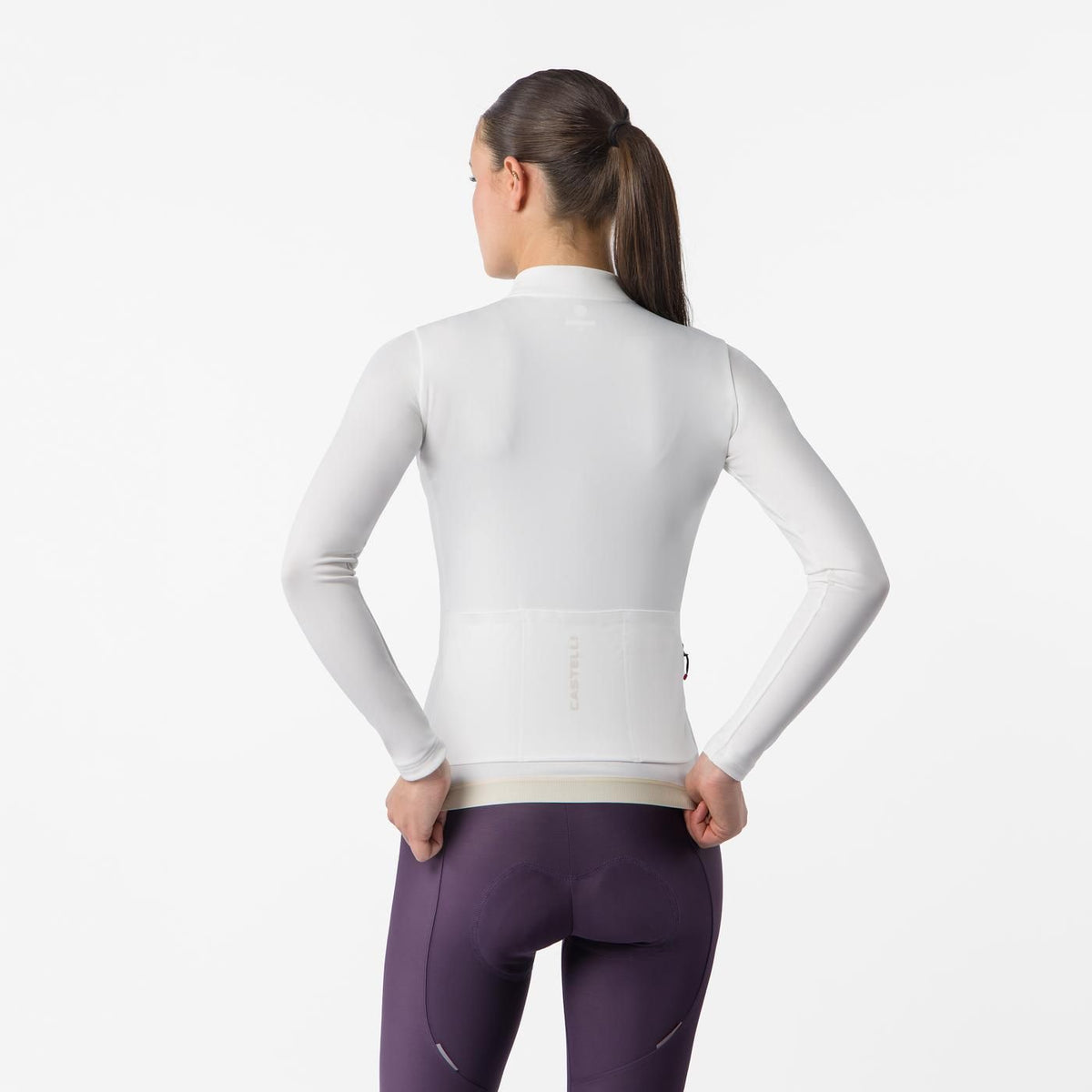 Camisola CASTELLI ESPRESSO THERMAL 2 Senhora Marfim