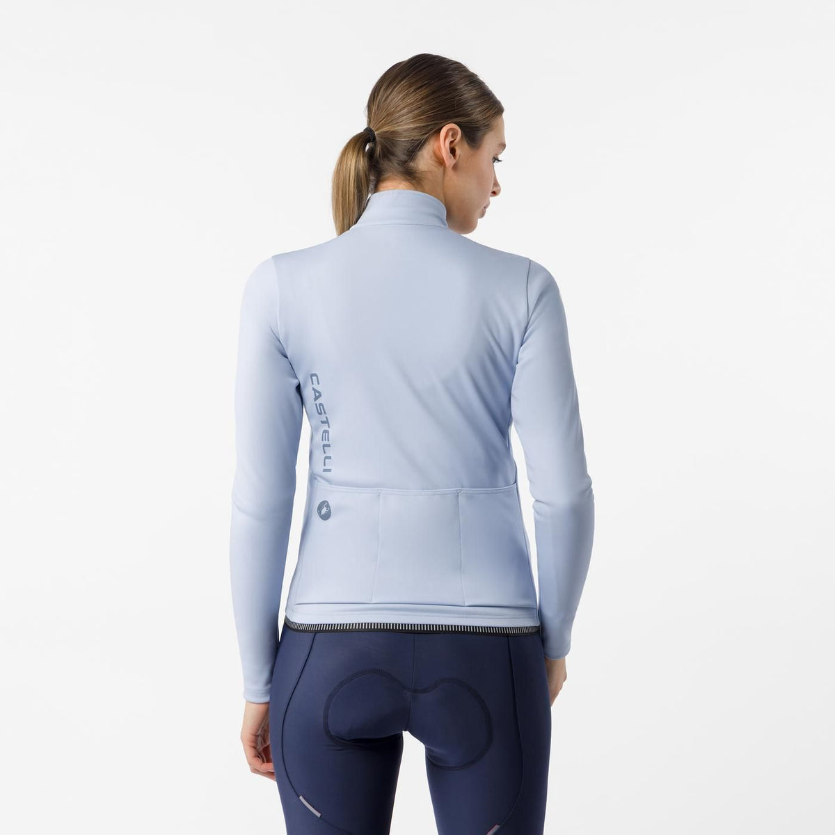 Casaco CASTELLI ESPRESSO 2 Mulher Azul Celeste