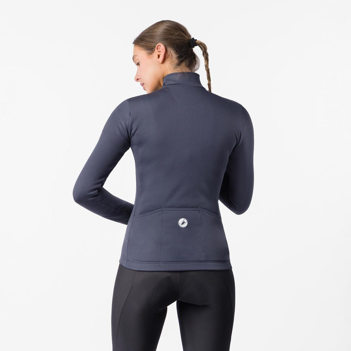 Camisola CASTELLI SINERGIA 3 FZ Mangas Compridas Mulher Azul