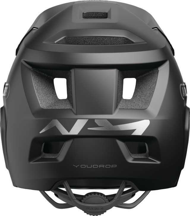 Capacete MTB ABUS YOUDROP FF Junior Muted Preto