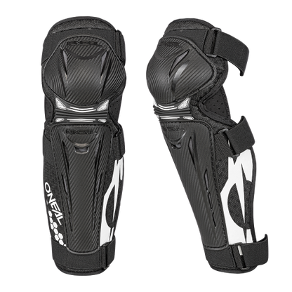 Joelheiras O'NEAL TRAIL FR Carbon Look Preto/Branco