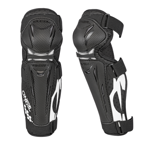 Joelheiras O'NEAL TRAIL FR Carbon Look Preto/Branco