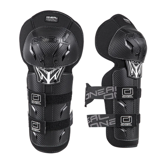 Joelheiras O'NEAL PRO III CARBON LOOK GUARD Preto