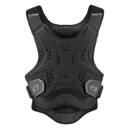 Colete de proteção O'NEAL BP Soft preto 2027 - vista frontal B2B