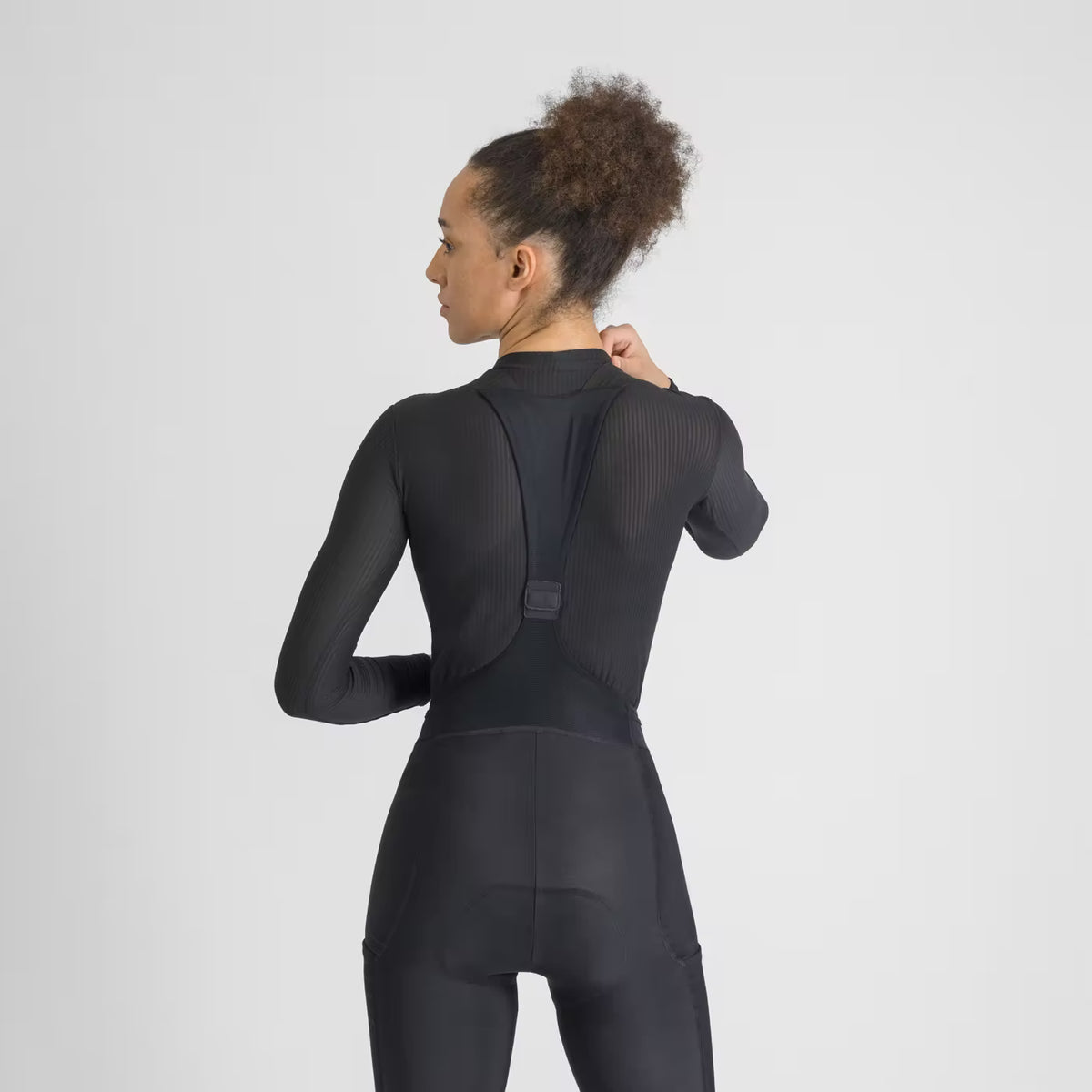 Camisola interior SPORTFUL WINTER de manga comprida para mulher preta
