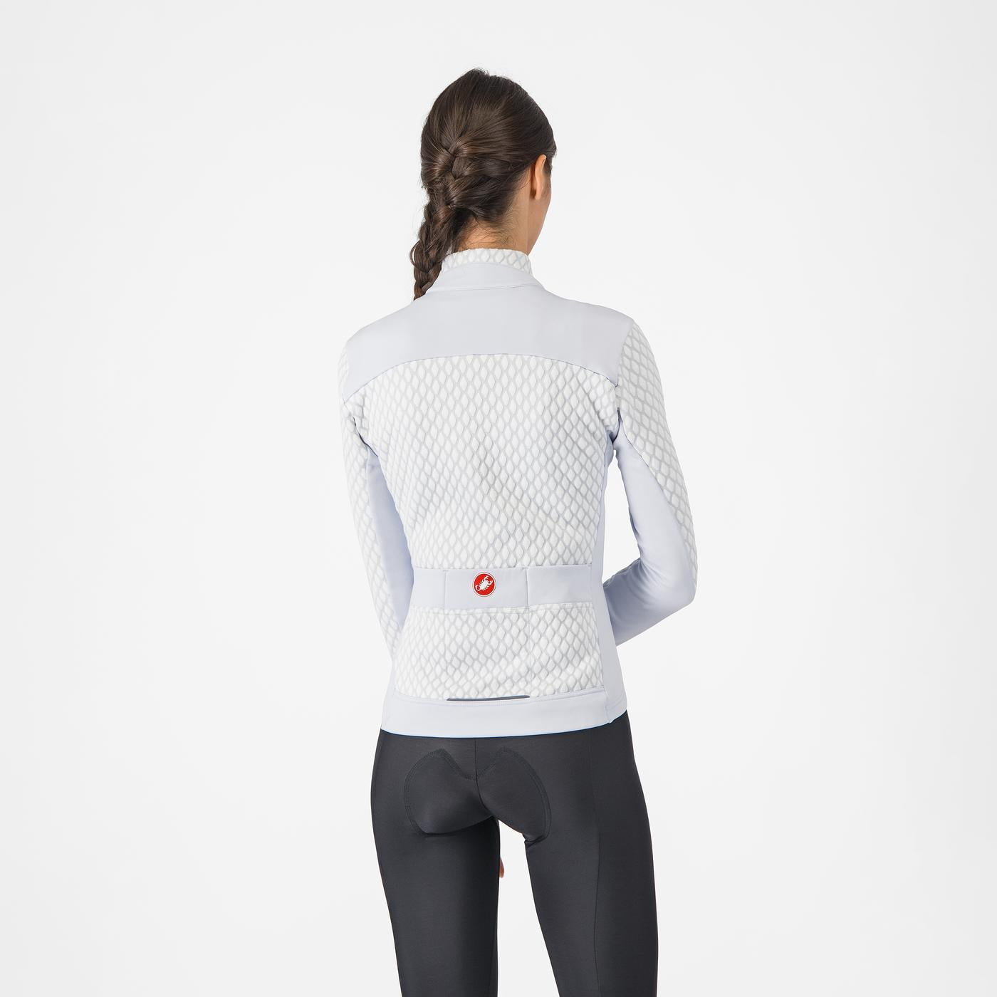 CASTELLI SFIDA 2 Camisola de manga comprida para mulher Cinzento