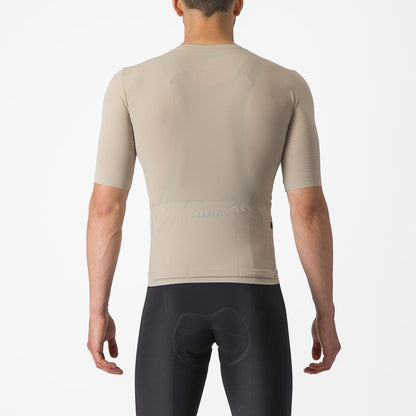Maillot CASTELLI PREMIO Mangas Curtas Bege