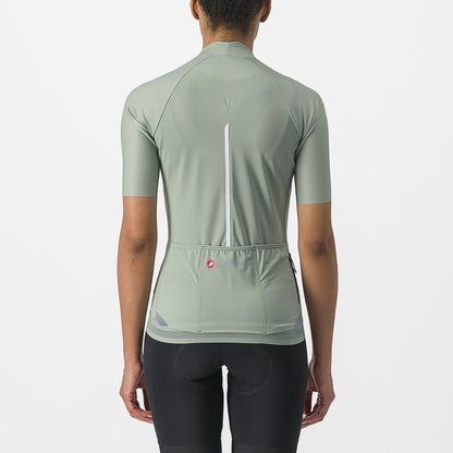 Maillot CASTELLI ENDURANCE W Senhora Mangas Curtas Verde