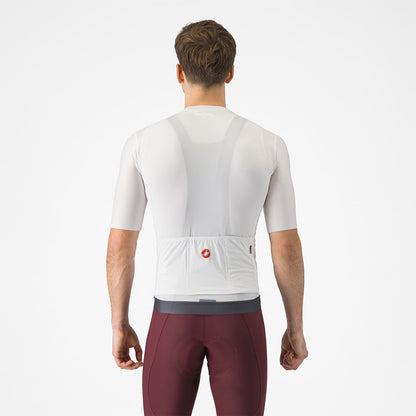 Maillot CASTELLI ESPRESSO Mangas Curtas Branco