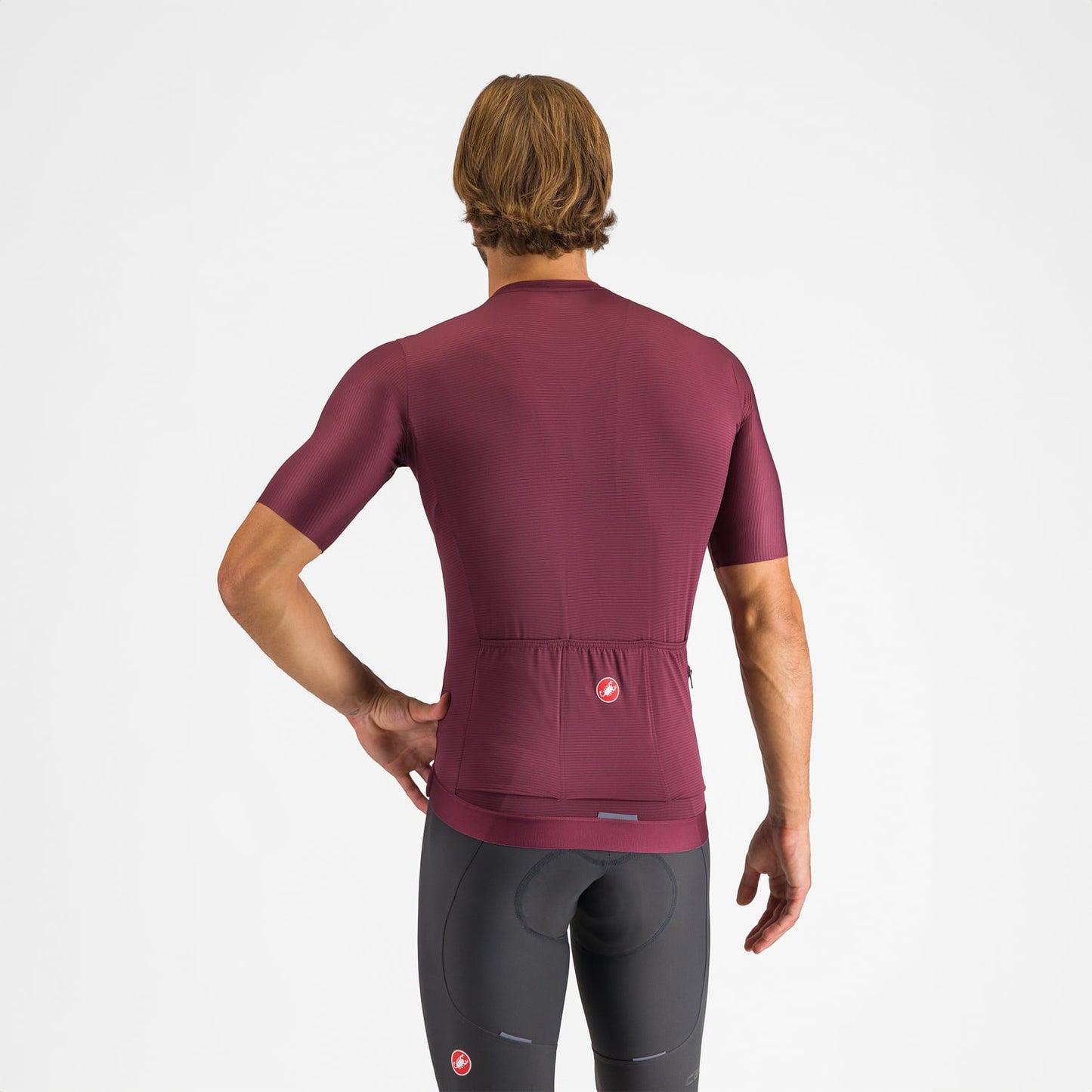 CASTELLI ESPRESSO Camisola de manga curta Bordeaux 2025